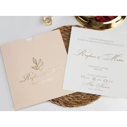 Armoni Düğün Davetiyesi Davetiye 2461