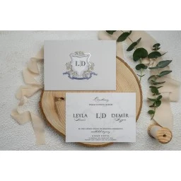 Lüks Nikah Davetiyesi Erdem Ekonom Davetiye 9301