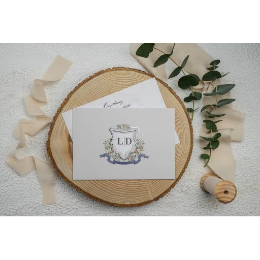 Lüks Nikah Davetiyesi Erdem Ekonom Davetiye 9301