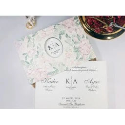 Armoni Düğün Davetiyesi Davetiye 2401