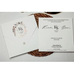 Armoni Düğün Davetiyesi Davetiye 2409