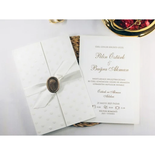 Armoni Düğün Davetiyesi Davetiye 24201
