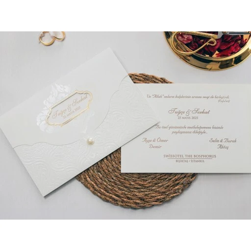 Armoni Düğün Davetiyesi Davetiye 2444