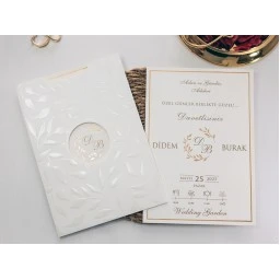 Armoni Düğün Davetiyesi Davetiye 2454