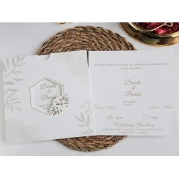 Armoni Düğün Davetiyesi Davetiye 2483