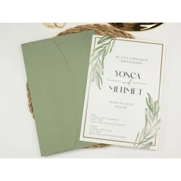 Armoni Düğün Davetiyesi Davetiye 2523