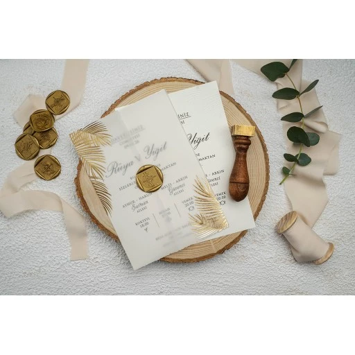 Düğün Davetiyesi Erdem Ekonom Davetiye 9328