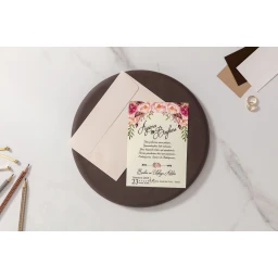 Düğün Davetiyesi 2022 İklim Davetiye 10578