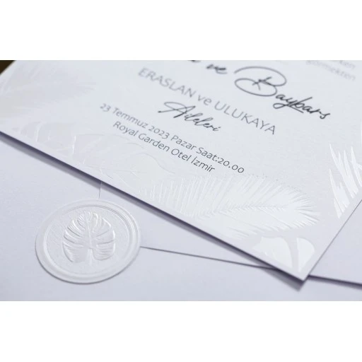 Nikah Davetiyesi İklim Davetiye 10589