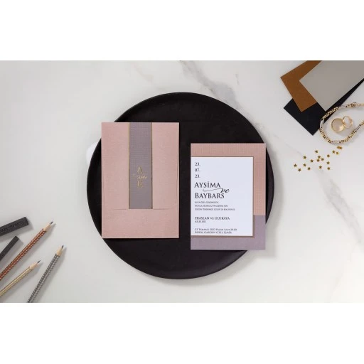 Düğün Davetiyesi 2022 İklim Davetiye 10596