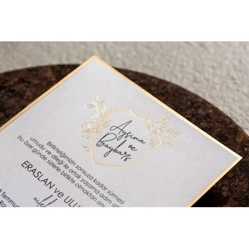 Nikah Davetiyesi İklim Davetiye 10600