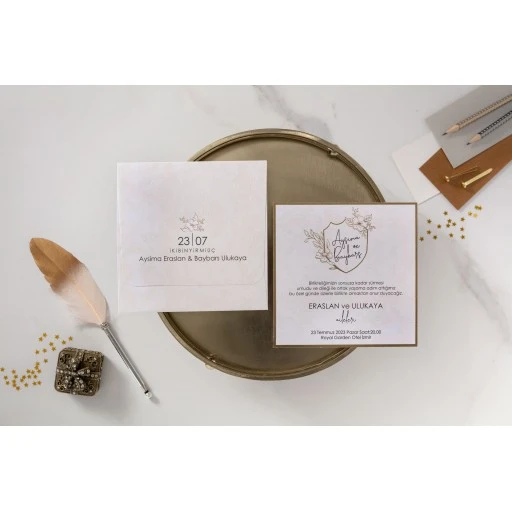 Nikah Davetiyesi İklim Davetiye 10600