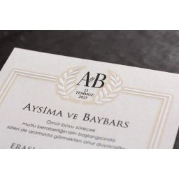 Nikah Davetiyesi İklim Davetiye 10608