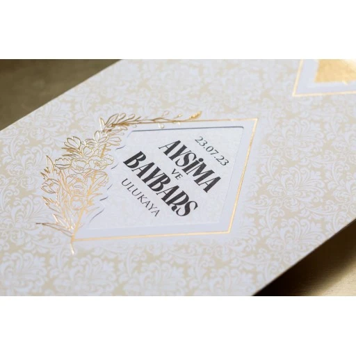 Düğün Davetiyesi İklim Davetiye 10628