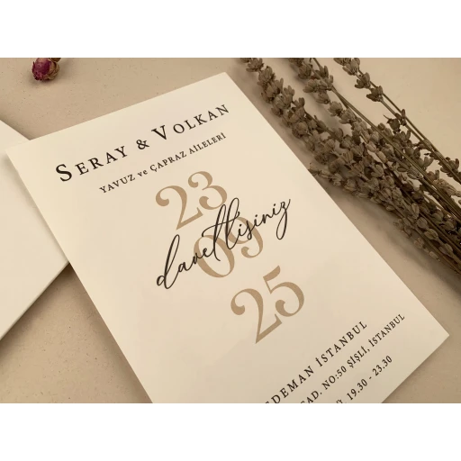 Nişan Davetiyesi Ela Davetiye 12263