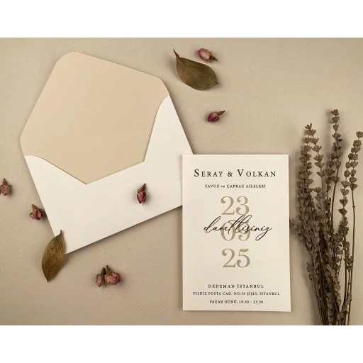 Nişan Davetiyesi Ela Davetiye 12263