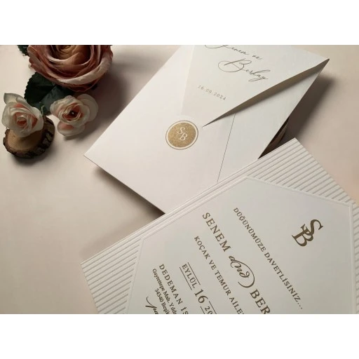 Düğün Davetiyesi Elite Davetiye 96935