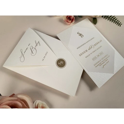 Düğün Davetiyesi Elite Davetiye 96935