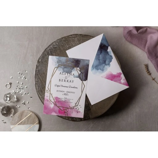 İklim Wedding Davetiye 8409