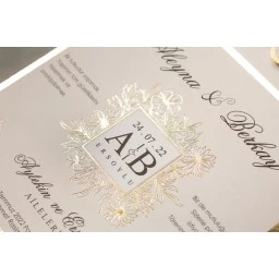 İklim Wedding Davetiye 8413