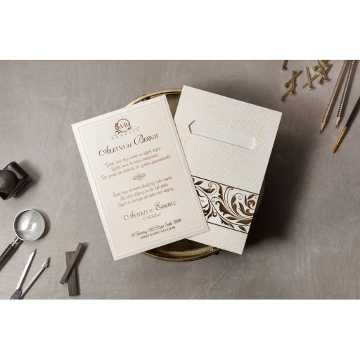 İklim Wedding Davetiye 8416