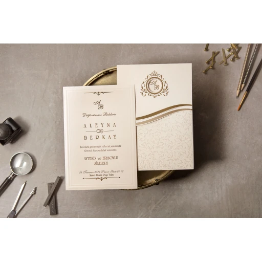 İklim Wedding Davetiye 8423