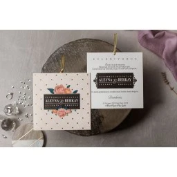İklim Wedding Davetiye 8424