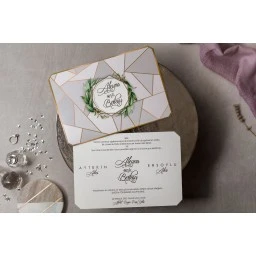 İklim Wedding Davetiye 8432