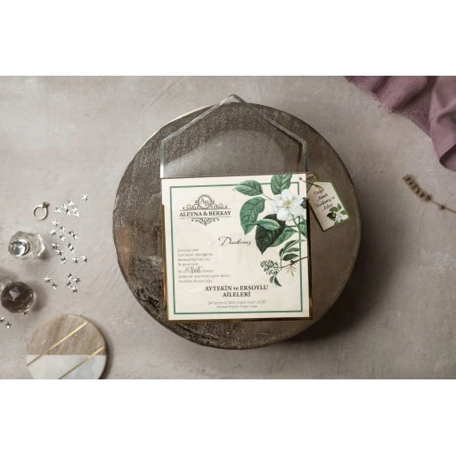 İklim Wedding Davetiye 8439