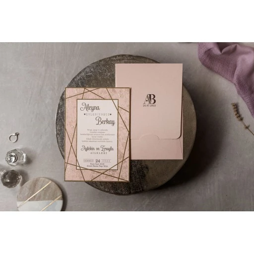 İklim Wedding Davetiye 8441