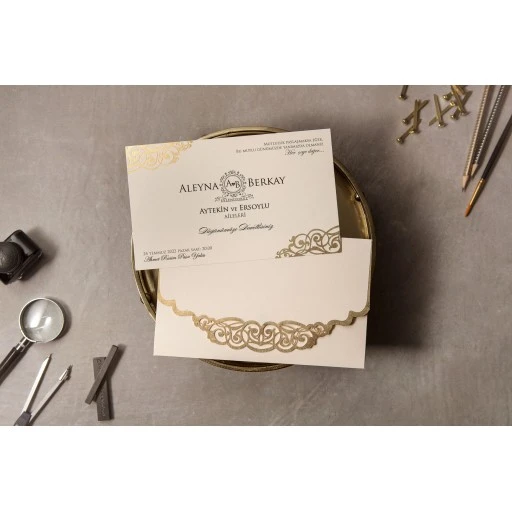 İklim Wedding Davetiye 8442