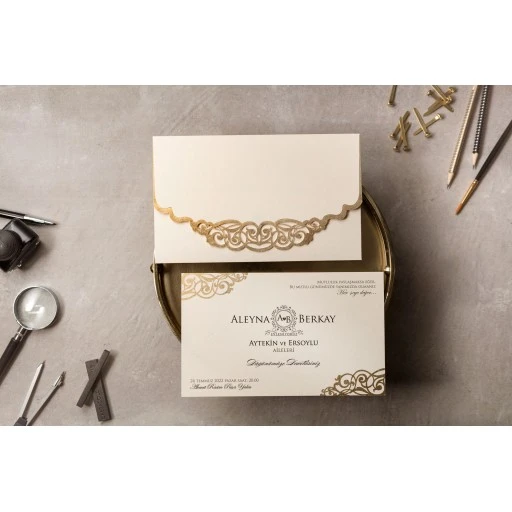 İklim Wedding Davetiye 8442