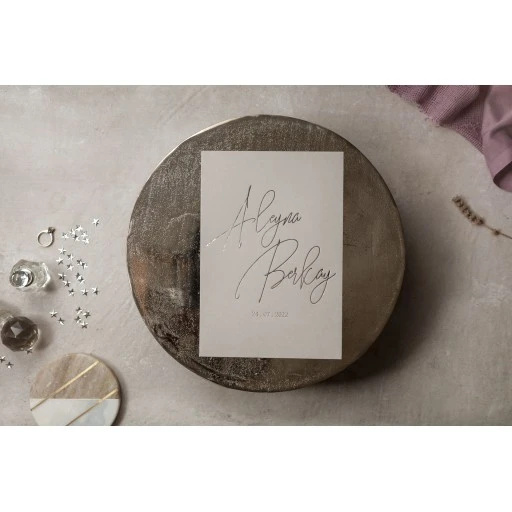 İklim Wedding Davetiye 8444