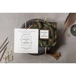 İklim Wedding Davetiye 8445