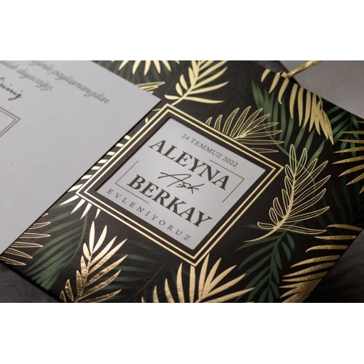 İklim Wedding Davetiye 8445