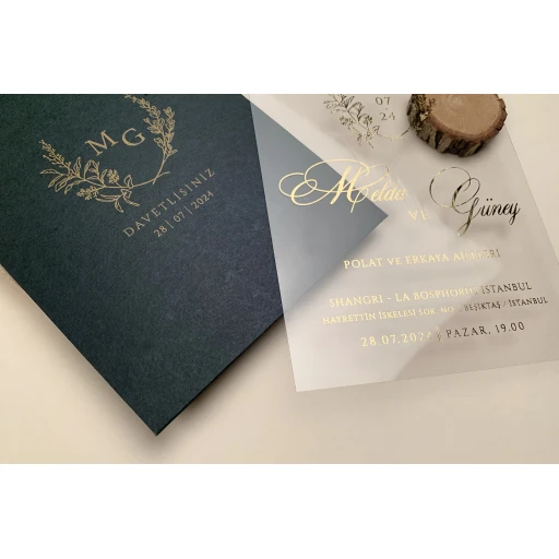 Düğün Davetiyesi Elite Davetiye 85832