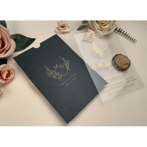 Düğün Davetiyesi Elite Davetiye 85832