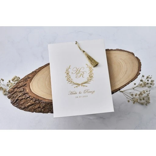 Lüks Davetiye Erdem Butiqline Davetiye 1142