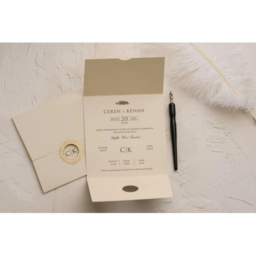 Ekonomik Düğün Davetiyesi Erdem Ekonom Davetiye 9149