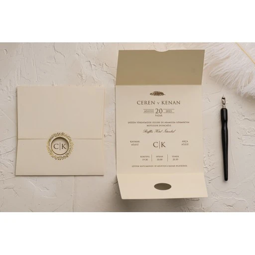 Ekonomik Düğün Davetiyesi Erdem Ekonom Davetiye 9149