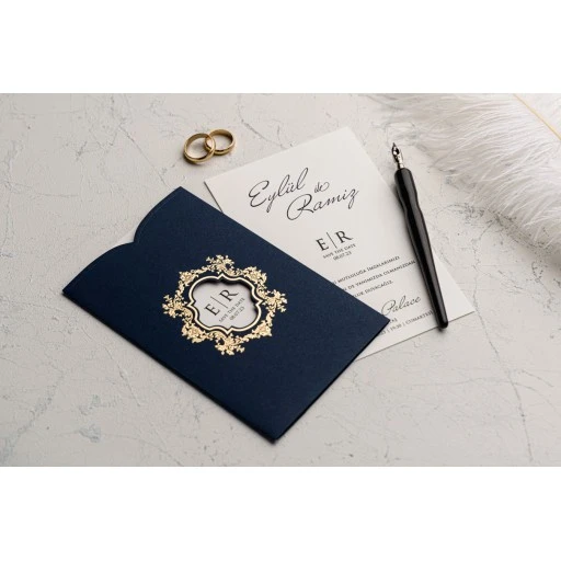 Ekonomik Düğün Davetiyesi Erdem Ekonom Davetiye 9162