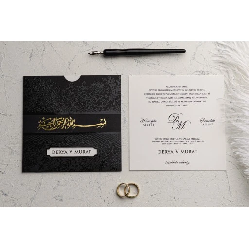 Ekonomik Düğün Davetiyesi Erdem Ekonom Davetiye 9179