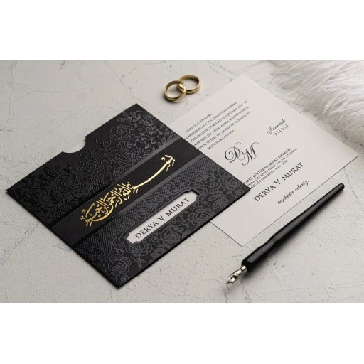 Ekonomik Düğün Davetiyesi Erdem Ekonom Davetiye 9179