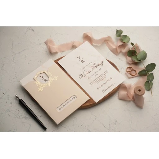 Düğün Davetiyesi Erdem Ekonom Davetiye 9198