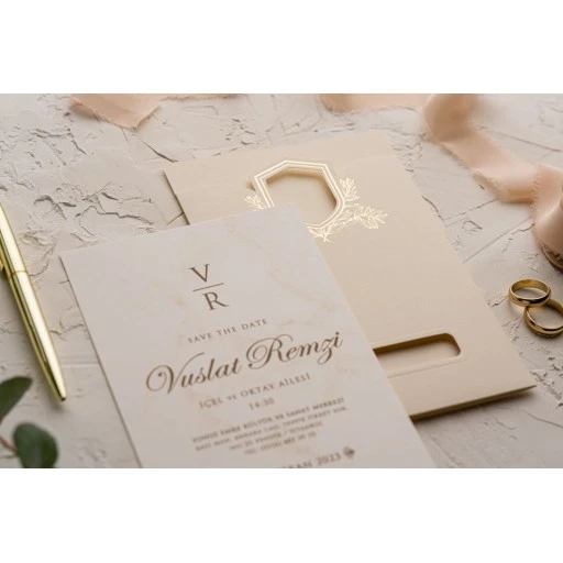 Düğün Davetiyesi Erdem Ekonom Davetiye 9198