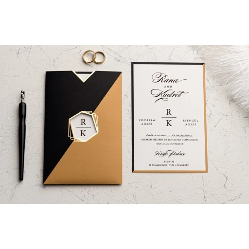 Düğün Davetiyesi Erdem Ekonom Davetiye 9226