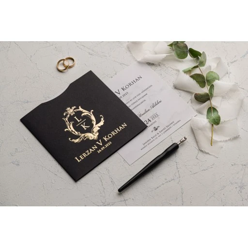 Düğün Davetiyesi Erdem Ekonom Davetiye 9236