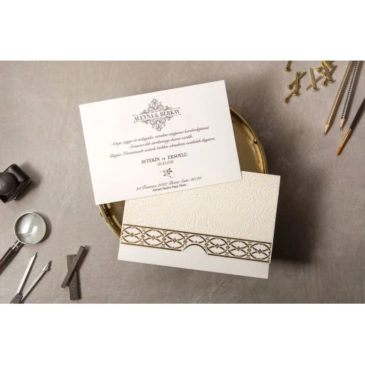 İklim Wedding Davetiye 8378