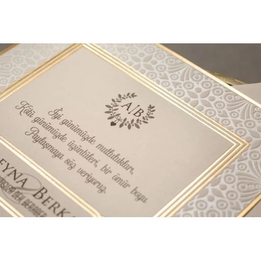İklim Wedding Davetiye 8380