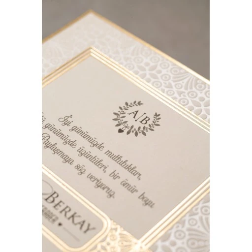 İklim Wedding Davetiye 8380